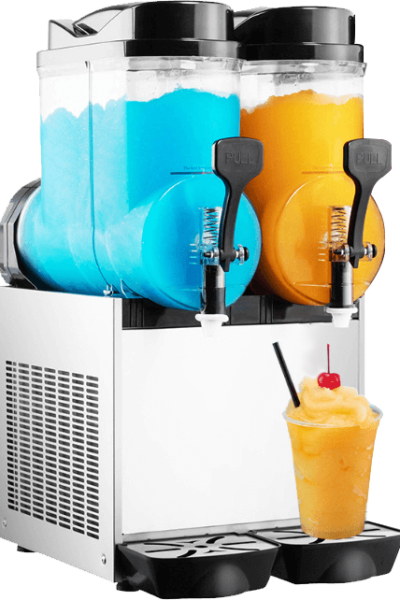 Two-bowl Slush Happy slushie machine